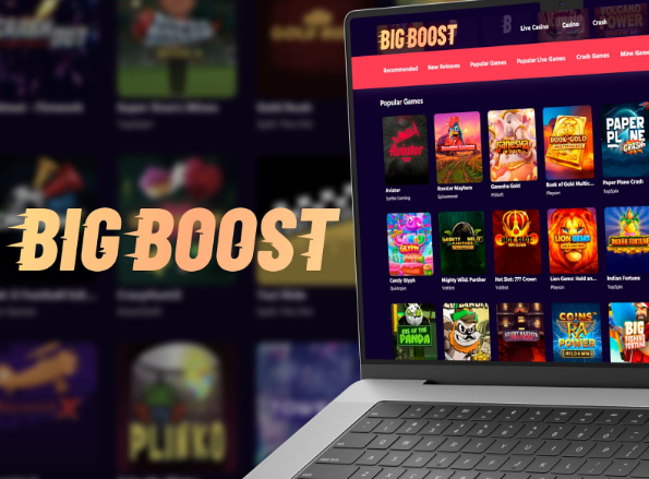 Popular Games at Big Boost: Slots, Live Shows and Fast Crash Games